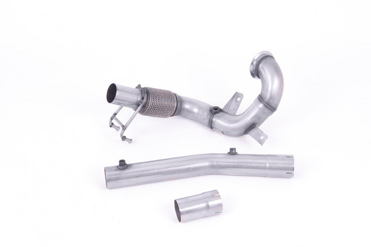 1. díl výfuku VW Polo GTI 2.0 TSI OPF/GPF Downpipe Milltek Sport - bez katalyzátoru / bez rezonátoru SSXVW561