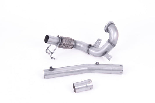 1. díl výfuku VW Polo GTI 2.0 TSI OPF/GPF Downpipe Milltek Sport - bez katalyzátoru / bez rezonátoru SSXVW561