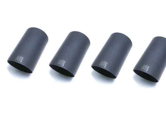 Armytrix 4x matně černá koncovka výfuku (4X89mm) pro Volkswagen Golf 7 R 2.0 Turbo (2013-2016)