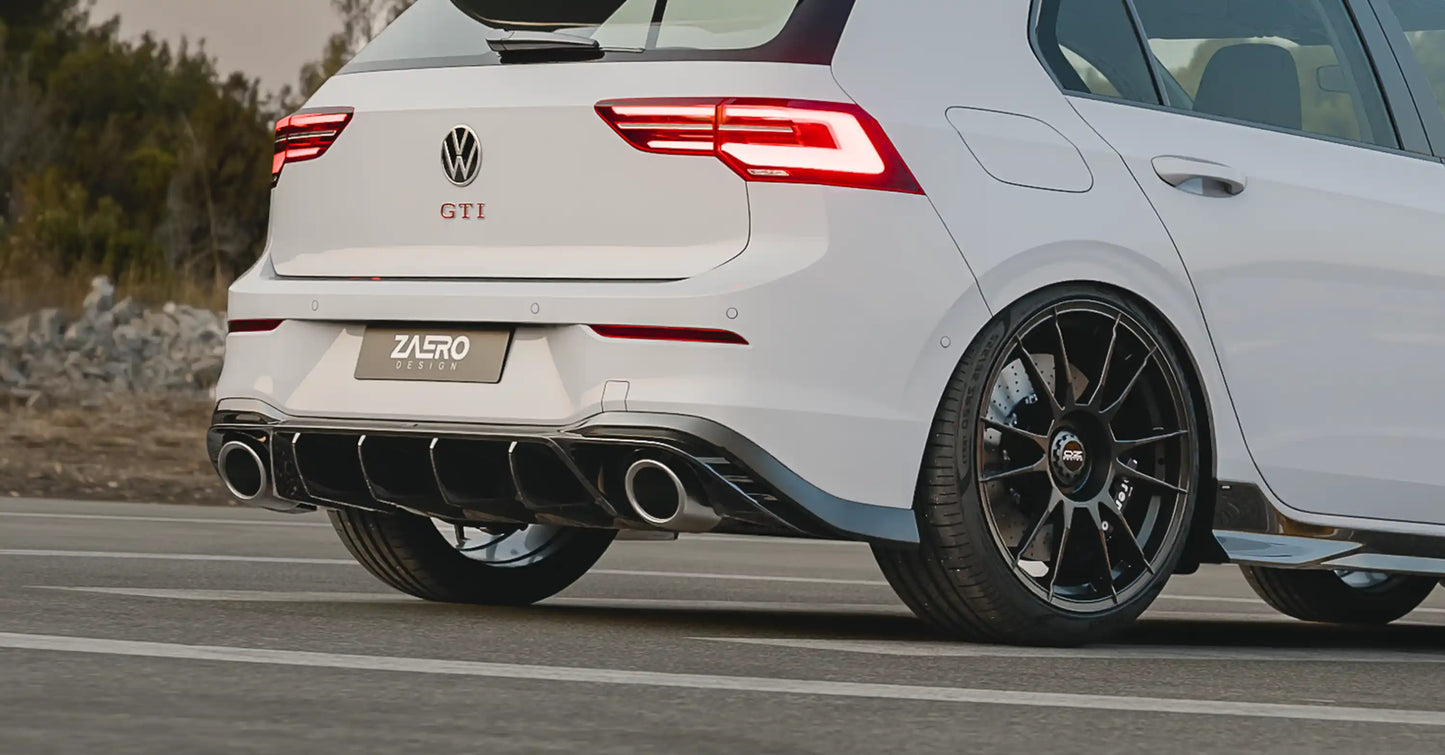 EVO-1 difuzor pro VW Golf 8 GTI Clubsport