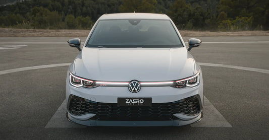 EVO-1 spoiler pod přední nárazník pro VW Golf 8 GTI Clubsport