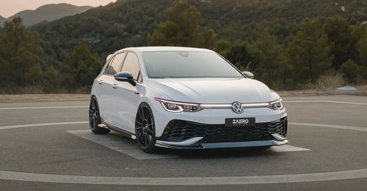 EVO-1 spoiler pod přední nárazník pro VW Golf 8 GTI Clubsport
