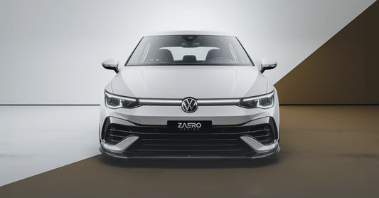 EVO-1 spoiler pod přední nárazník pro VW Golf 8 R