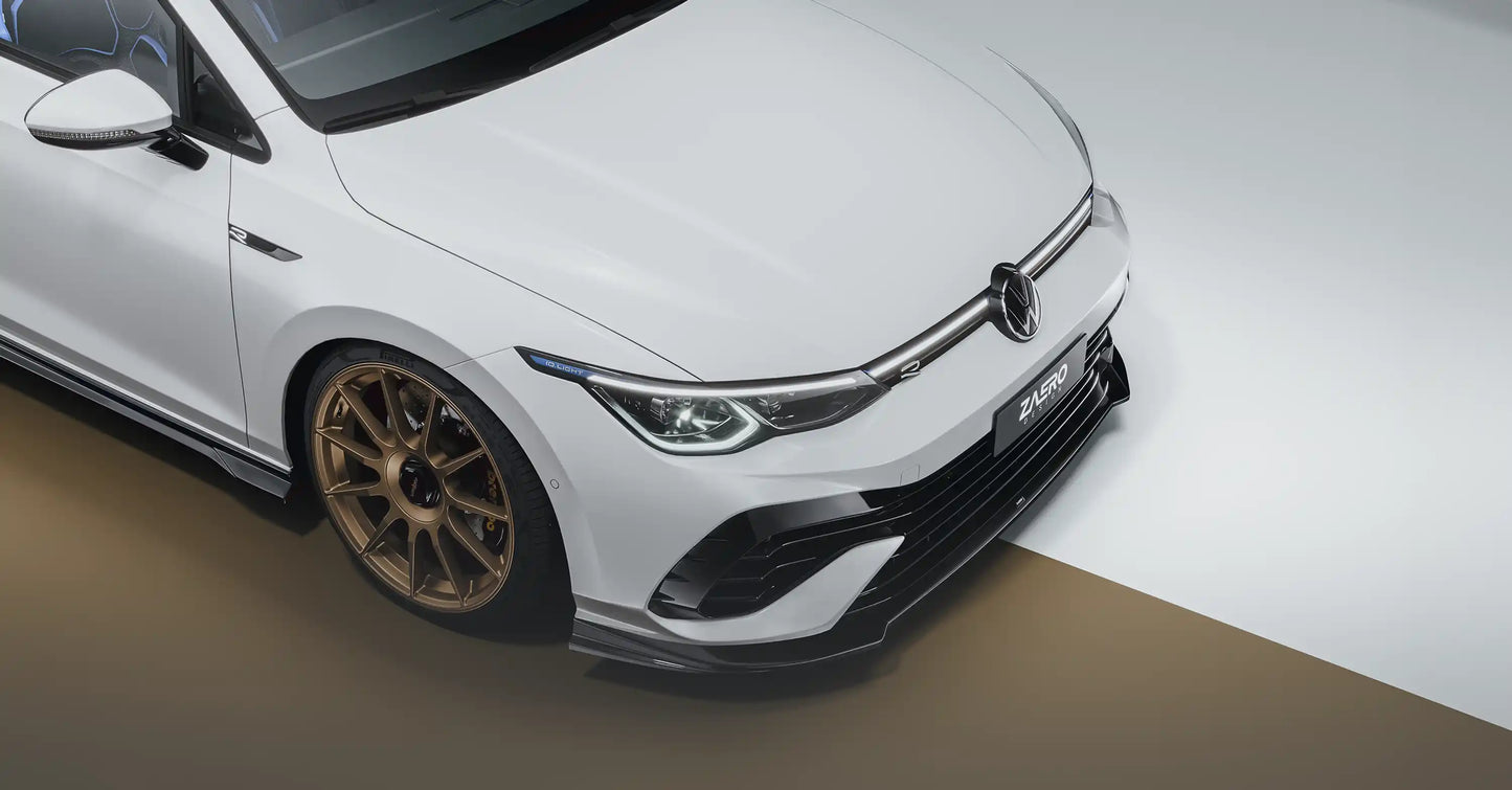 EVO-1 spoiler pod přední nárazník pro VW Golf 8 R