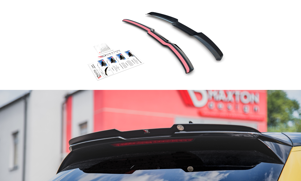 Maxton Design prodloužení spoileru pro Audi A1 GB - různé povrchové úpravy