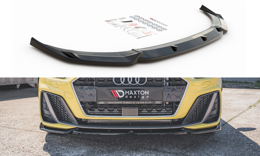 Maxton Design spoiler pod přední nárazník ver.3 pro Audi A1 GB, různé povrchové úpravy