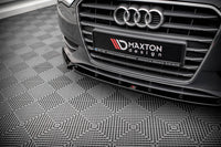 Maxton Design spoiler pod přední nárazník pro Audi A3 8V, černý lesklý plast ABS, Sportback