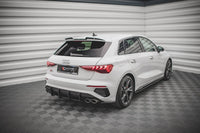 Maxton Design prodloužení spoileru pro Audi A3 8Y, plast ABS bez povrchové úpravy, S-Line
