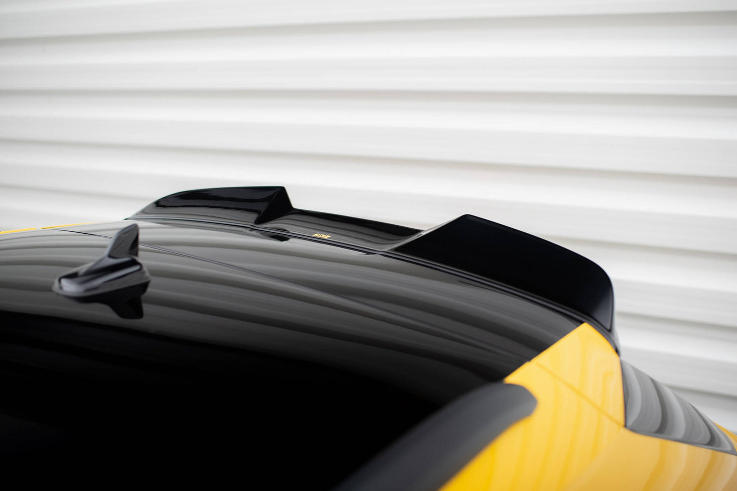 Maxton Design prodloužení spoileru 3d pro Audi A3 8Y, černý lesklý plast ABS, S-line sportback