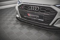 Maxton Design spoiler pod přední nárazník pro Audi A3 8Y, plast ABS bez povrchové úpravy, S-Line