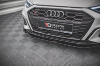 Maxton Design spoiler pod přední nárazník ver.4 pro Audi A3 8Y, plast ABS bez povrchové úpravy, S-Line