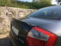 Maxton Design prodloužení spoileru pro Audi A4 B6, černý lesklý plast ABS