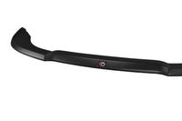 Maxton Design spoiler pod přední nárazník ver.1 pro Audi A4 B6, černý lesklý plast ABS