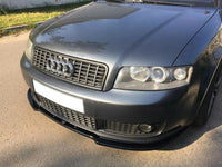 Maxton Design spoiler pod přední nárazník ver.2 pro Audi A4 B6, černý lesklý plast ABS