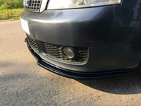 Maxton Design spoiler pod přední nárazník ver.2 pro Audi A4 B6, černý lesklý plast ABS