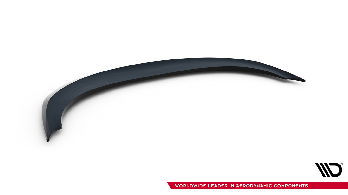Maxton Design spoiler pod přední nárazník ver.2 pro Audi A4 B7, černý lesklý plast ABS
