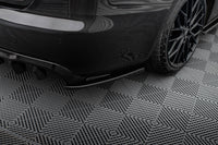 Maxton Design boční difuzory pod zadní nárazník ver.2 pro Audi A4 B8, černý lesklý plast ABS, Sedan / Avant