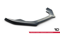 Maxton Design spoiler pod přední nárazník ver.2 pro Audi A4 B8 Facelift, černý lesklý plast ABS