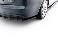 Maxton Design boční difuzory pod zadní nárazník pro Audi A4 B8 FL, černý lesklý plast ABS, Sedan / Avant