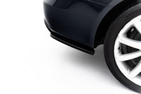 Maxton Design boční difuzory pod zadní nárazník pro Audi A4 B8 FL, černý lesklý plast ABS, Sedan / Avant