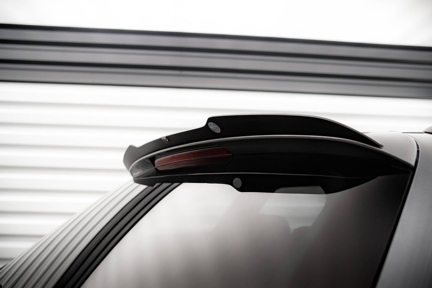 Maxton Design prodloužení spoileru pro Audi A4/S4 B8 FL, černý lesklý plast ABS, Avant S-Line