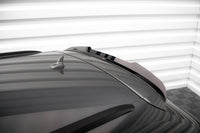 Maxton Design prodloužení spoileru pro Audi A4/S4 B8 FL, černý lesklý plast ABS, Avant S-Line