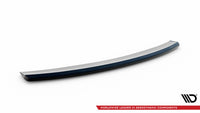 Maxton Design středový spoiler pod zadní nárazník pro Audi A4 B8 FL, černý lesklý plast ABS, Sedan/Avant S-Line
