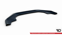 Maxton Design spoiler pod přední nárazník ver.4 pro Audi A4 B8 FL, černý lesklý plast ABS, Sedan/Avant S-Line