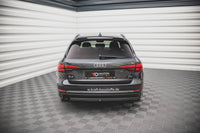Maxton Design boční difuzory pod zadní nárazník pro Audi A4 B9, černý lesklý plast ABS
