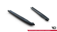 Maxton Design boční difuzory pod zadní nárazník pro Audi A4 B9, černý lesklý plast ABS, Avant / Sedan, vč. S-Line