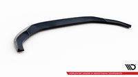 Maxton Design spoiler pod přední nárazník ver.2 pro Audi A4 B9 Competition, černý lesklý plast ABS