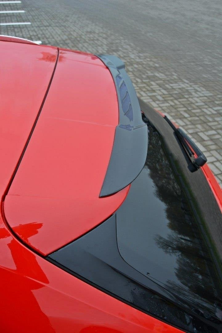 Maxton Design prodloužení spoileru pro Audi A4/S4 B9, černý lesklý plast ABS, avant
