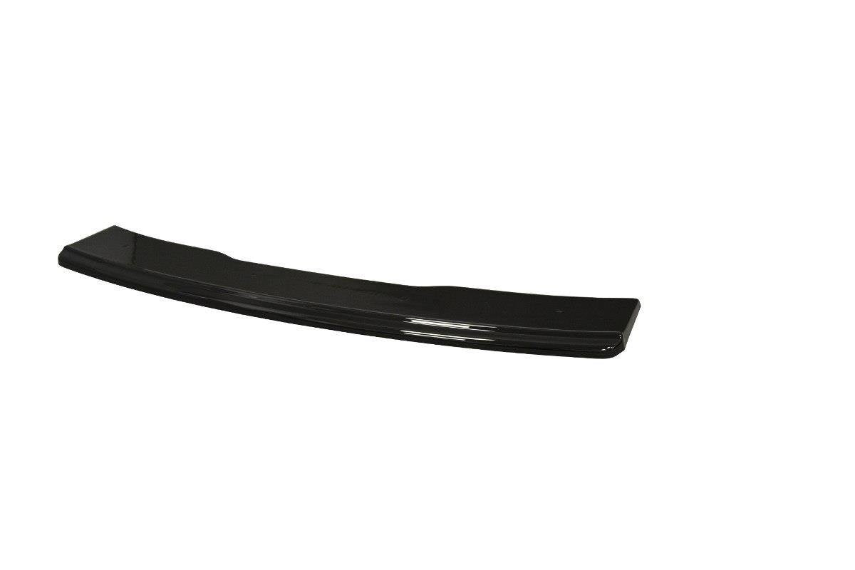 Maxton Design středový spoiler zadního nárazníku pro Audi A4 B9, černý lesklý plast ABS