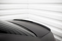 Maxton Design prodloužení spoileru pro Audi A4 B9, černý lesklý plast ABS, sedan