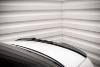 Maxton Design prodloužení spoileru pro Audi A4 B9 FL, černý lesklý plast ABS