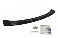 Maxton Design středový spoiler zadního nárazníku bez žebrování pro Audi A5 8T, černý lesklý plast ABS