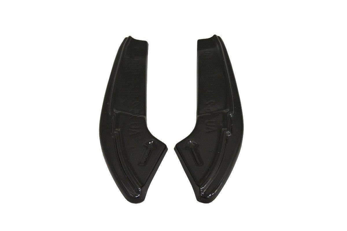 Maxton Design boční difuzory pod zadní nárazník pro Audi A5 F5, černý lesklý plast ABS, S-Line, Coupe