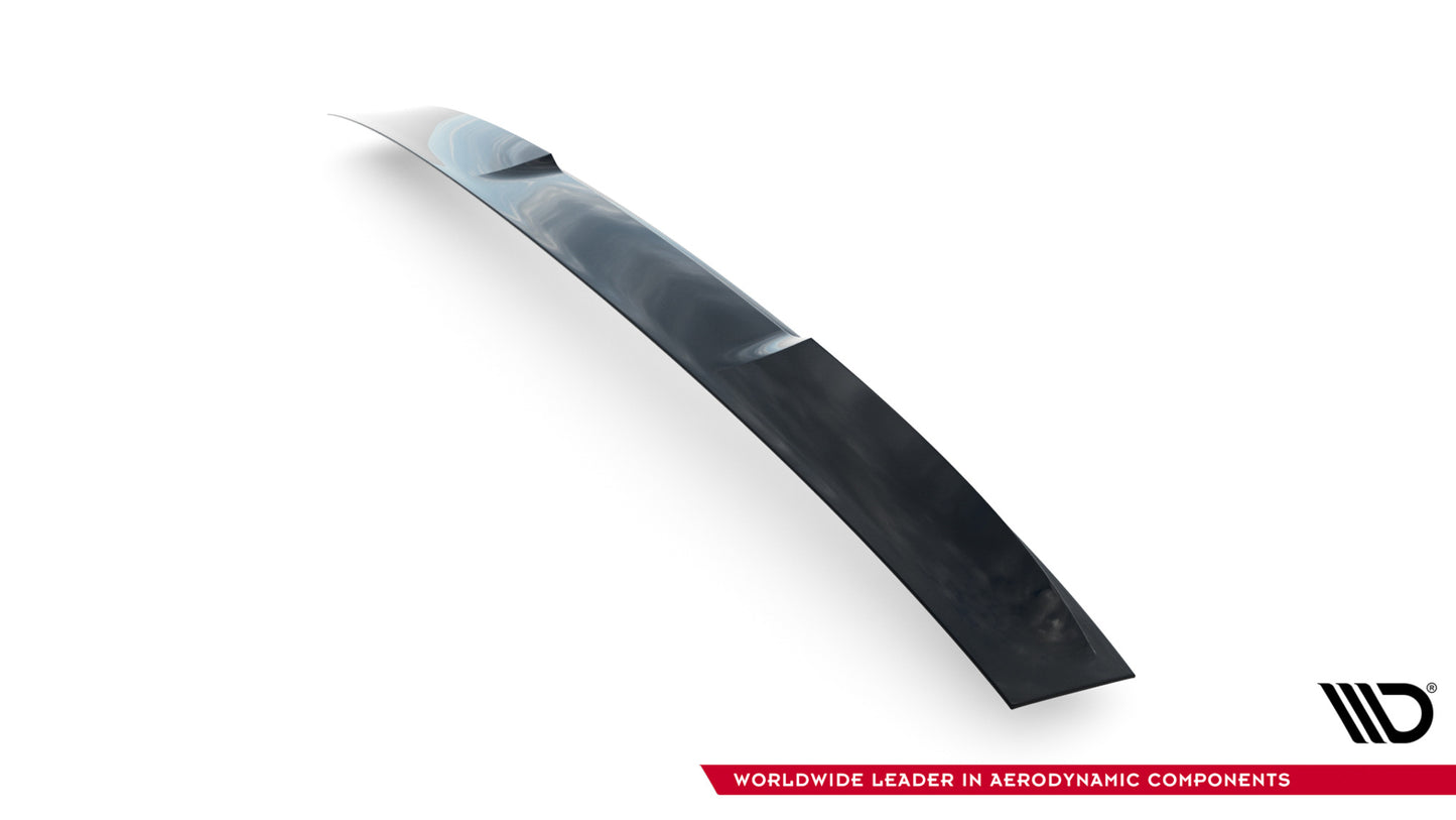 Maxton Design patka na zadní okno pro Audi A5 B10, černý lesklý plast ABS, Sedan S-Line