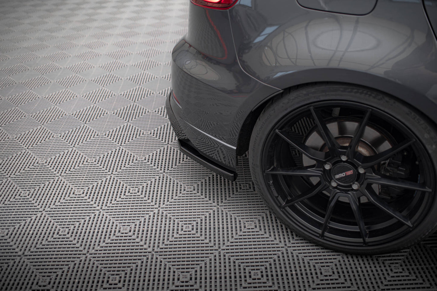 Maxton Design boční difuzory pod zadní nárazník ver.2 pro Audi A3 8V FL, černý lesklý plast ABS, S-line sportback