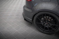 Maxton Design boční difuzory pod zadní nárazník ver.2 pro Audi A3 8V FL, černý lesklý plast ABS, S-line sportback