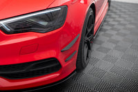Maxton Design přítlačná křidélka předního nárazníku pro Audi A3 8V, S-Line