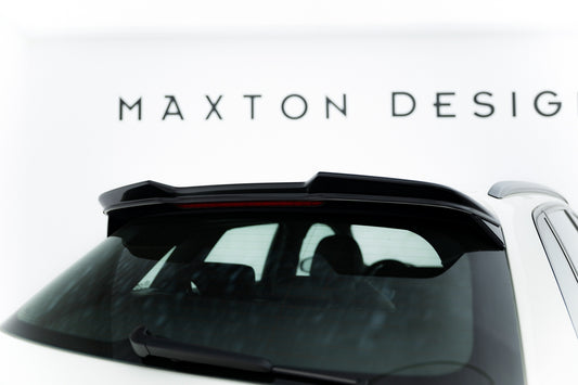 Maxton Design prodloužení spoileru 3d pro Audi A3 8V, černý lesklý plast ABS, S-line Sportback/S-line Hatchback