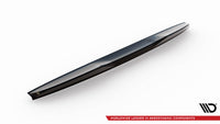 Maxton Design prodloužení spoileru 3d pro Audi S4 B8, černý lesklý plast ABS, Sedan