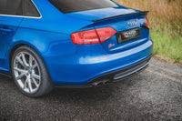 Maxton Design boční difuzory pod zadní nárazník pro Audi A4 B8, černý lesklý plast ABS, S-Line Sedan
