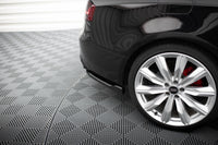 Maxton Design boční difuzory pod zadní nárazník ver.2 pro Audi A5 8T, černý lesklý plast ABS, S-line Coupe/S-line Cabrio