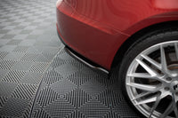 Maxton Design boční difuzory pod zadní nárazník pro Audi A5 8T, černý lesklý plast ABS, S-line Sportback