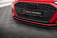 Maxton Design "Street Pro" spoiler pod přední nárazník pro Audi A3 8Y, plast ABS bez povrchové úpravy
