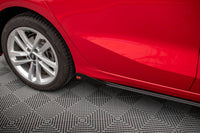 Maxton Design křidélka bočních difuzorů pro Audi A3 8Y, černý lesklý plast ABS