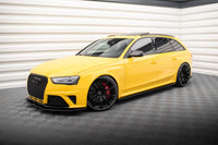 Maxton Design "Street Pro" difuzory pod boční prahy pro Audi RS4 B8, plast ABS bez povrchové úpravy