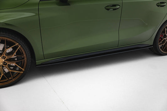 Maxton Design "Street Pro" difuzory pod boční prahy pro Audi A3 8Y Facelift, plast ABS bez povrchové úpravy, S-Line / S-Line Sedan